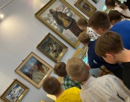 Zajęcia w muzeum klasy 2a