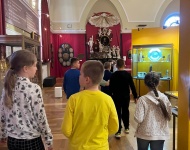 Zajęcia w muzeum klasy 2a