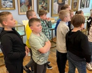 Zajęcia w muzeum klasy 2a